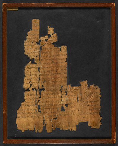 Papyrus Inv. Nr. 1532, „Héberek levél” (papirusz) alkotó: Greek School