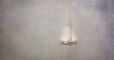 Vitorlás a ködben alkotó: Greetje van Son