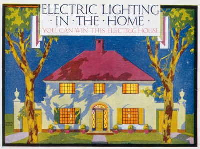 Elektromos világítás az otthonokban, 1910 alkotó: F. Gregory Brown
