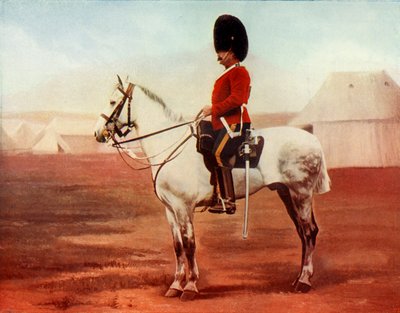 – A 2. dragonyos őrmestere. Royal Scots Greys, 1900. alkotó: Gregory and Co