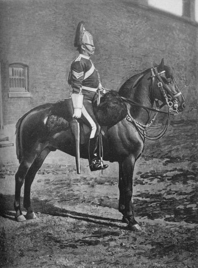 Őrmester, 2. dragonyos gárda, Queens Bays, 1880 alkotó: Gregory and Co