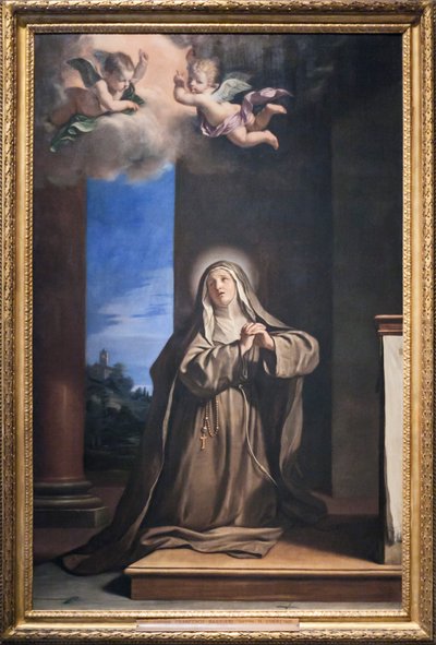 Die reuige Maria Magdalena von Guercino (1591-1666)