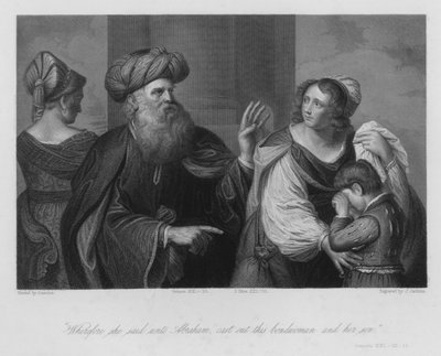 „Vezesd ki ezt a szolganőt és a fiát” – a Genesis XXI alkotó: Guercino