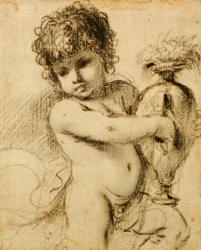 Puttó vázával alkotó: Guercino