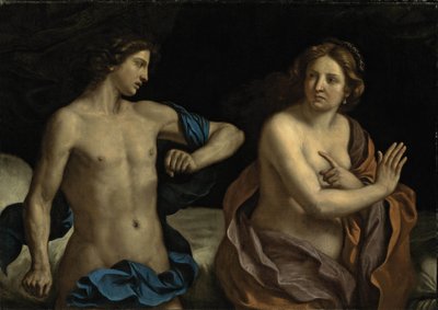 Guercino - Amnon és Támár alkotó: Guercino
