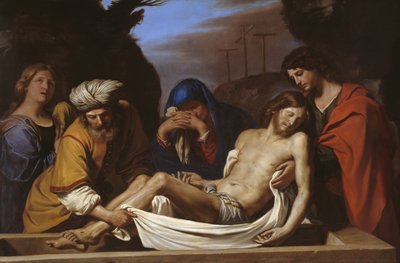 A síremlék, 1656 körül alkotó: Guercino