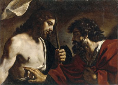 Szent Tamás hitetlensége alkotó: Guercino