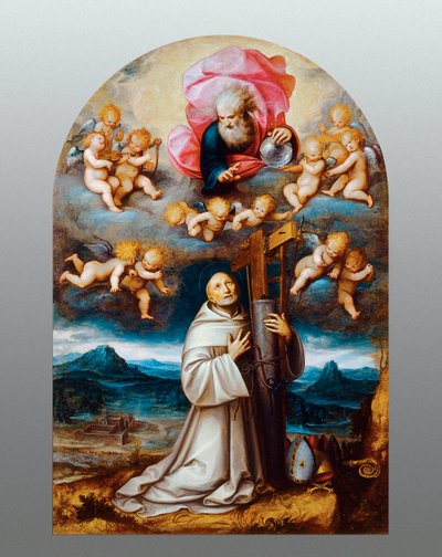 Clairvaux-i Szent Bernát alkotó: Guglielmo Caccia