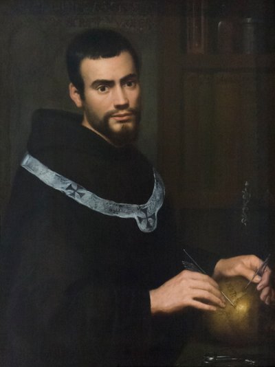 Egy fiatal szerzetes portréja (olaj, vászon) alkotó: Guido Cagnacci