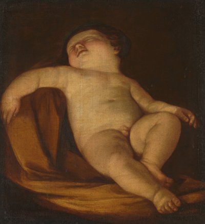 Alvó Puttó alkotó: Guido Reni (copy after)