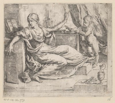 A tanulás allegóriája alkotó: Guido Reni