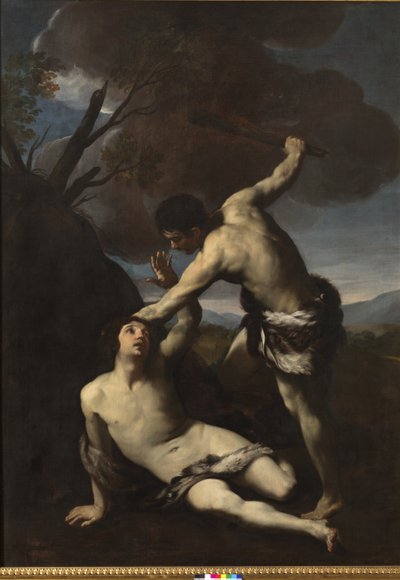 Káin megöli Ábelt alkotó: Guido Reni