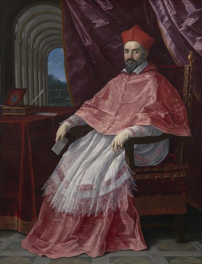 Roberto Ubaldini bíboros (1581–1635), a pápai legátus Bolognában alkotó: Guido Reni