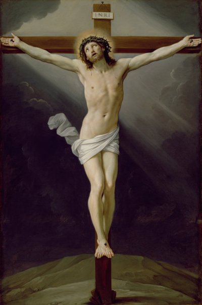 Krisztus a kereszten (olaj, vászon) alkotó: Guido Reni