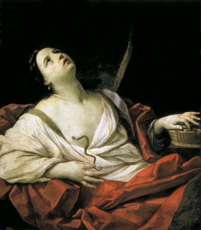 "Kleopátra" c. 1635 (olaj, vászon) alkotó: Guido Reni