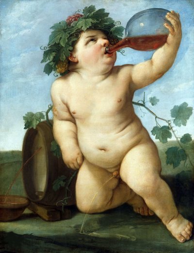 Ivó Bacchus fiú, 1623 körül. alkotó: Guido Reni