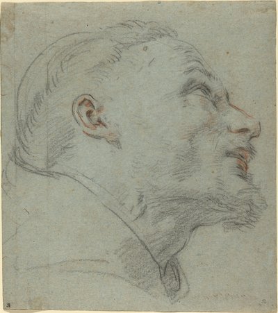 Szent Ferenc feje alkotó: Guido Reni