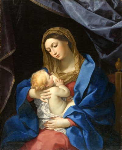 Madonna és gyermeke, 1628-1630 körül alkotó: Guido Reni