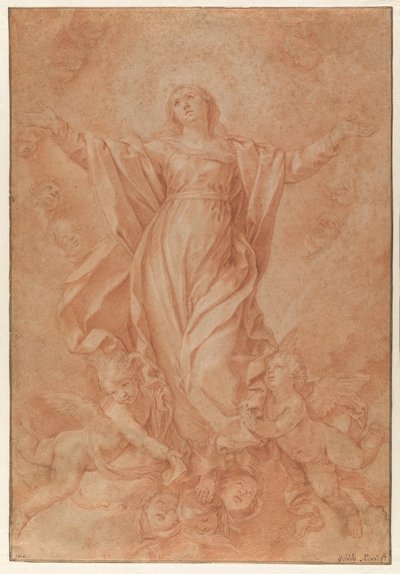 Mária mennybemenetele alkotó: Guido Reni