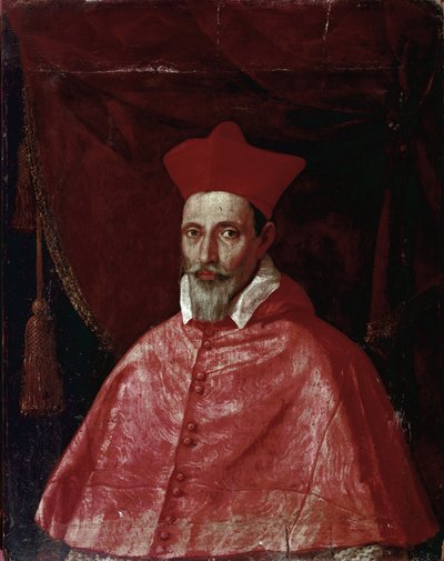 Berlinghiero Gessi bíboros portréja (olaj, vászon, 1641 körül) alkotó: Guido Reni