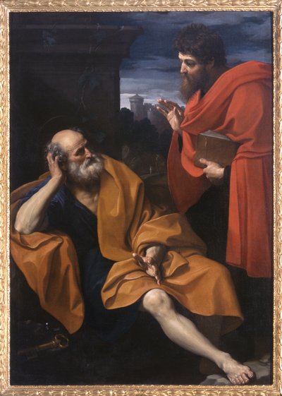 Szent Pál és Szent Péter bűnbánó, 1603-04 alkotó: Guido Reni