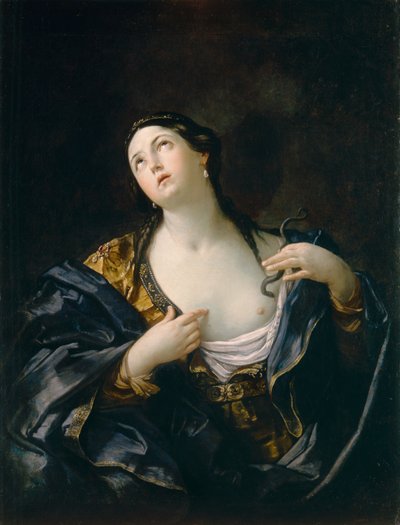 Kleopátra halála, 1625 körül (olaj, vászon) alkotó: Guido Reni