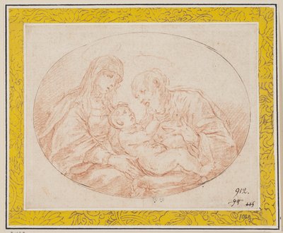Die Heilige Familie alkotó: Guido Reni