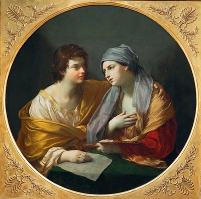 A Rajz és Szín Uniója, kb. 1620-1625. alkotó: Guido Reni