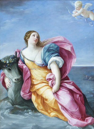 Európa megerőszakolása, 1637-39 körül (olaj, vászon) alkotó: Guido Reni