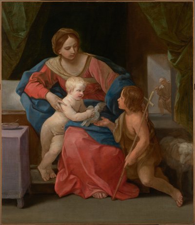 Szűzanya és gyermeke Keresztelő Szent Jánossal alkotó: Guido Reni