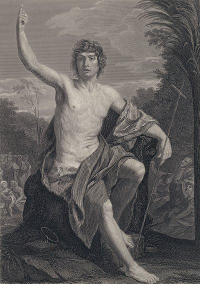 Keresztelő János alkotó: Guido after Reni