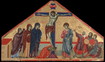 A keresztre feszítés alkotó: Guido da Siena