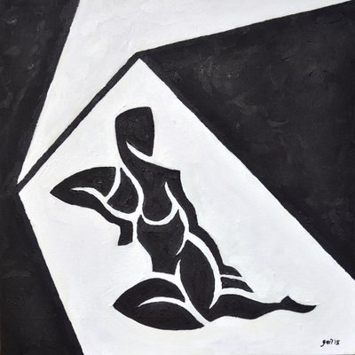Lygia Nº4, 2014 (olaj, vászon) alkotó: Guilherme Pontes