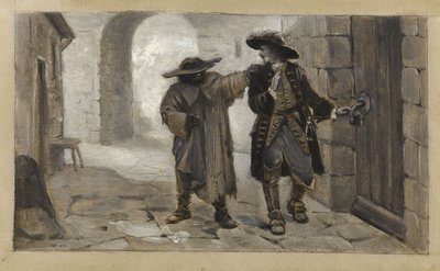 Wœthaün báró izlandi Han fedélzetén, 1889 körül (olaj, vászon) alkotó: Guillaume Albert Demarest