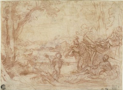 Mars és Vénusz (recto és verso) alkotó: Guillaume Courtois