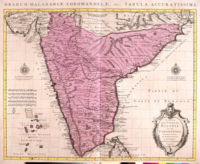 India (kivéve észak) alkotó: Guillaume Delisle