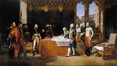 Leoben előzményei, 1797. április 17 alkotó: Guillaume Guillon-Lethière