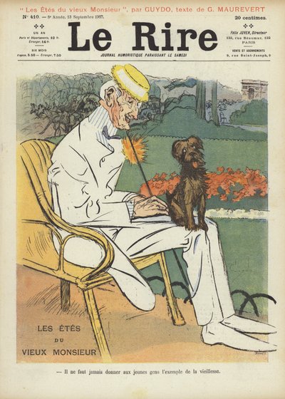 Illusztráció Le Rire alkotó: Guillaume Le Barrois dOrgeval