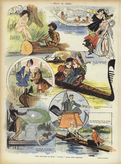 Illusztráció Le Rire alkotó: Guillaume Le Barrois dOrgeval