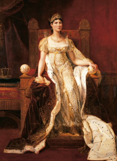 Josephine Bonaparte portréja, Guillaume Guillon Lethiere, olaj, vászon alkotó: Guillaume Lethiere