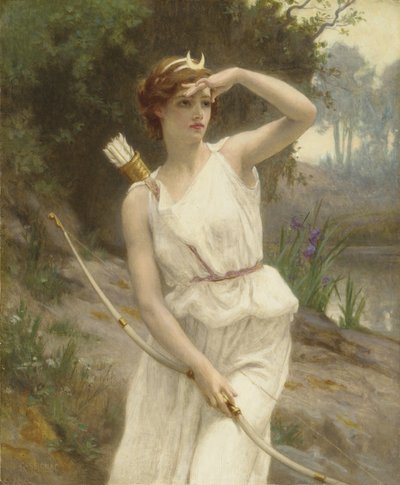 Diana, A vadásznő alkotó: Guillaume Seignac