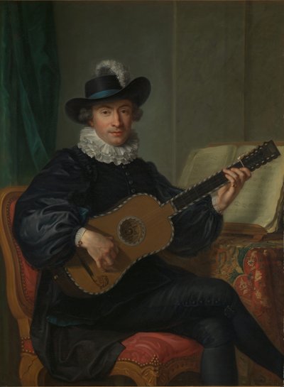 Monsieur Aublet portréja, kb. 1782. alkotó: Guillaume Voiriot