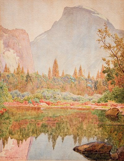 Half Dome, Yosemite alkotó: Gunnar Widforss