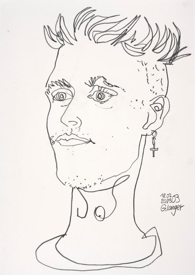 Büszke ember alkotó: Gunter Langer