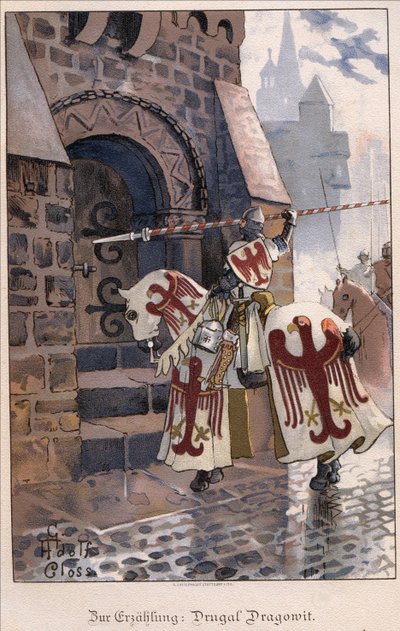 Dragovit – Dragovit (8 m ccl) Roi dos Valets (Veltabes houn Wiltses) Par Klauss, Gustave Adolphe (1864-1938) alkotó: Gustav Adolf Closs