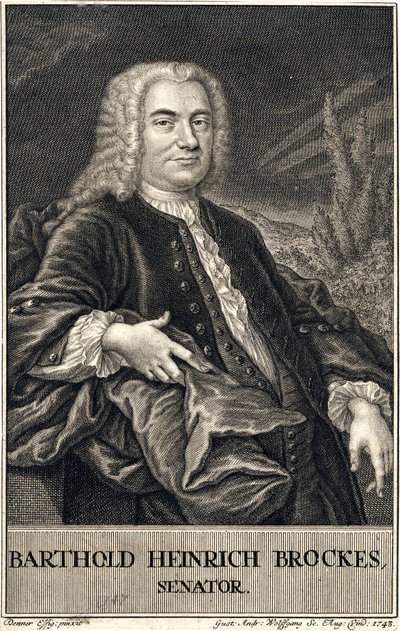 Barthold Heinrich Brockes alkotó: Gustav Andreas Wolfgang