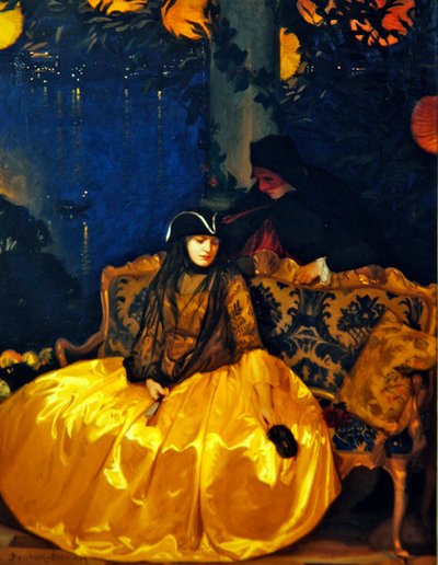 Kísértés (olaj, vászon) alkotó: Gustav Bernhard Osterman