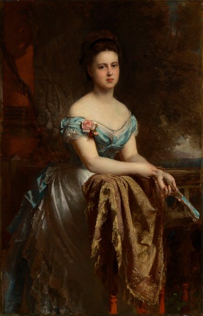 Mária Alekszandrovna orosz nagyhercegnő, 1853-1920, 1873. alkotó: Gustav Karl Ludwig Richter