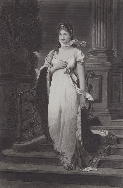 Lujza, III. Frigyes Vilmos porosz király hitvese alkotó: Gustav Karl Ludwig Richter