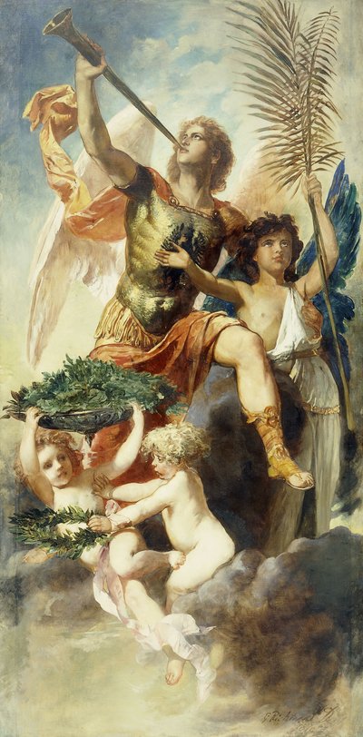 Győzelem, 1878 alkotó: Gustav Karl Ludwig Richter